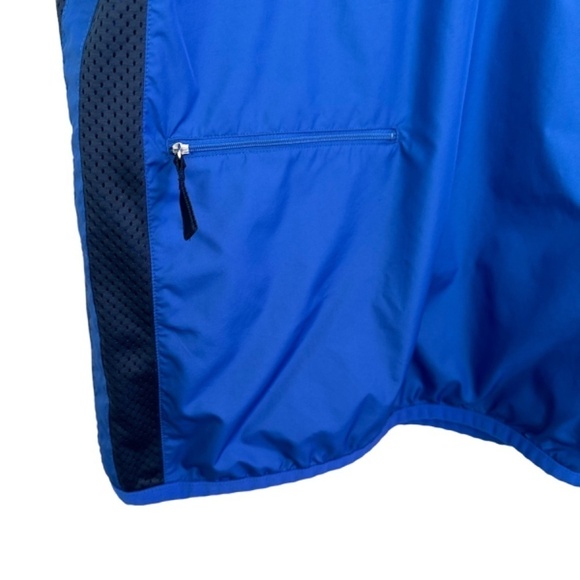 NIKE Y2K Windbreaker Jacket Warm up Mens Size XL Long Sleeve 1/4 Zip Pullover - Picture 7 of 16